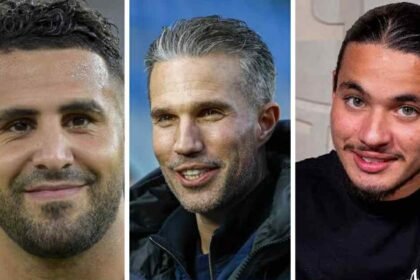 Anis Hadj Moussa Riyad Mahrez Robin Van Persie