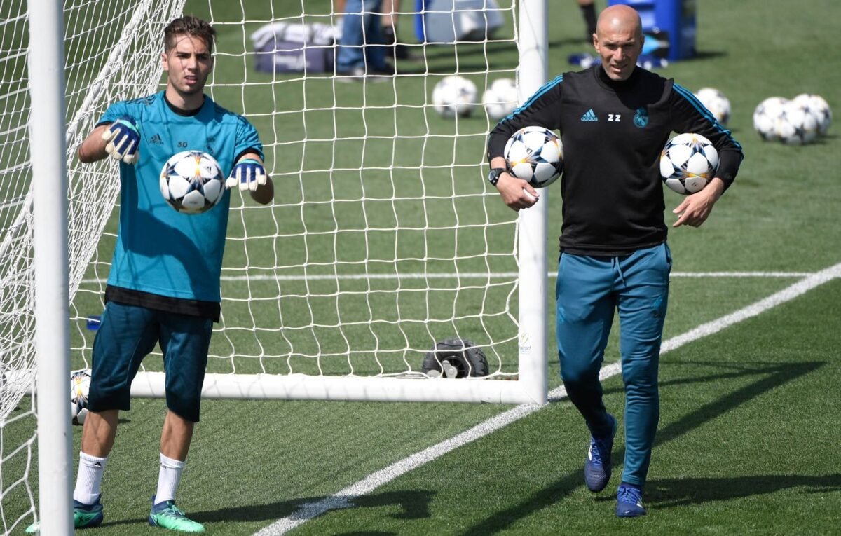 Luca Zidane, Zinédine Zidane