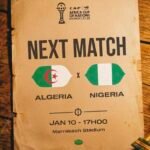 Match Algérie - Nigéria
