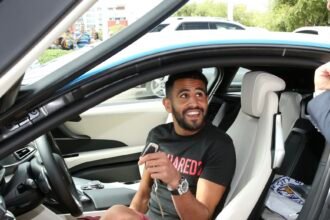 Riyad Mahrez Voiture