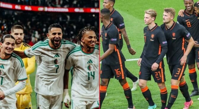 Équipe d'Algérie amical Pays-Bas