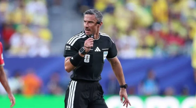 L'arbitre Slavko Vinčić