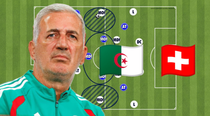Match Algérie - Suisse : l’étonnant 11 de départ de Petković ! 18 Algérie - Suisse 11 de Petković