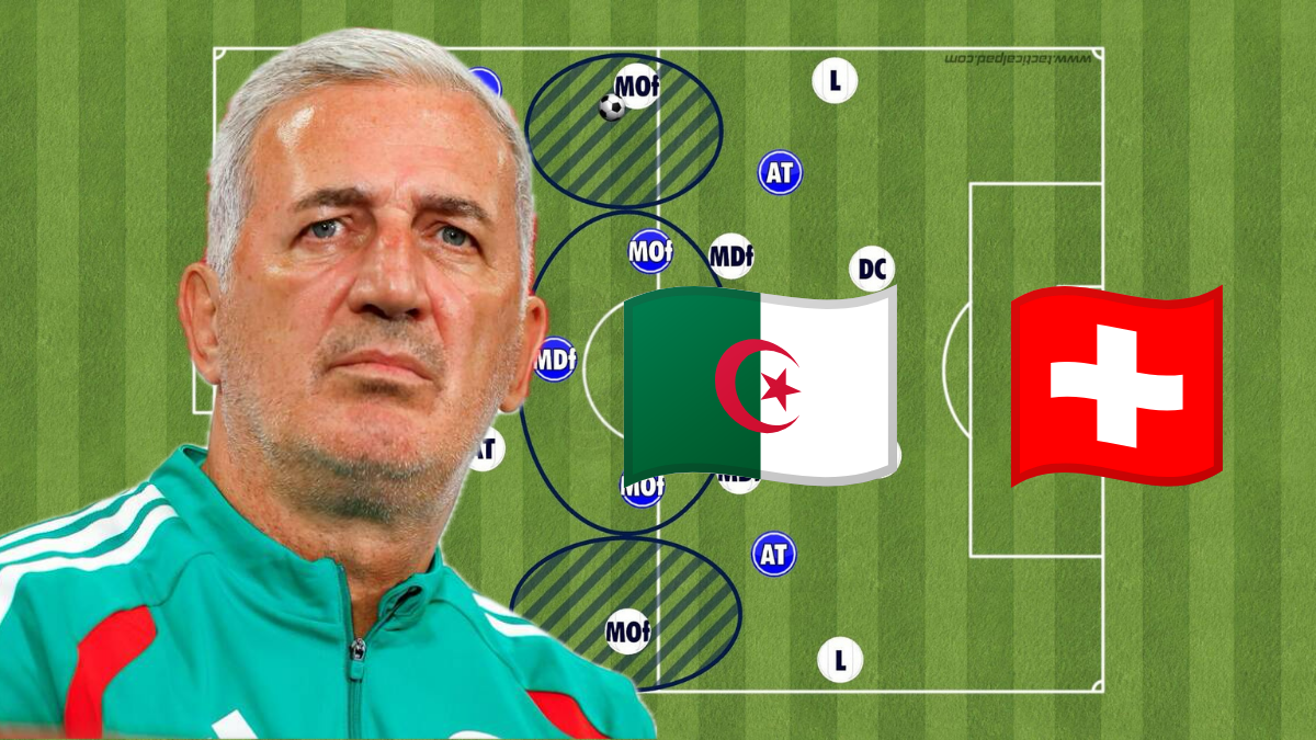 Match Algérie - Suisse : l’étonnant 11 de départ de Petković ! 1 Algérie - Suisse 11 de Petković