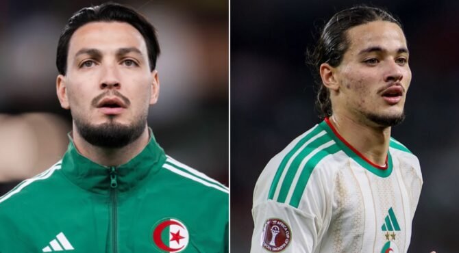 Équipe d’Algérie : les arrivées de Bensebaïni et Hadj Moussa décalées pour une bonne raison 16 Ramy Bensebaïni Anis Hadj Moussa