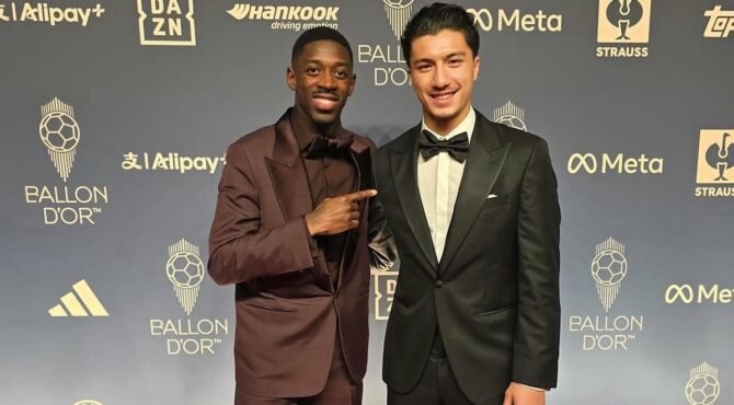 Ibrahim Maza Ousmane Dembélé au Ballon d'Or 2026