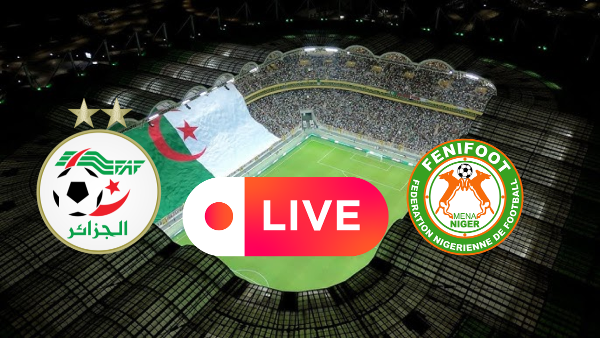 Match Algérie - Niger : le live streaming en direct 1 Algérie Niger Live